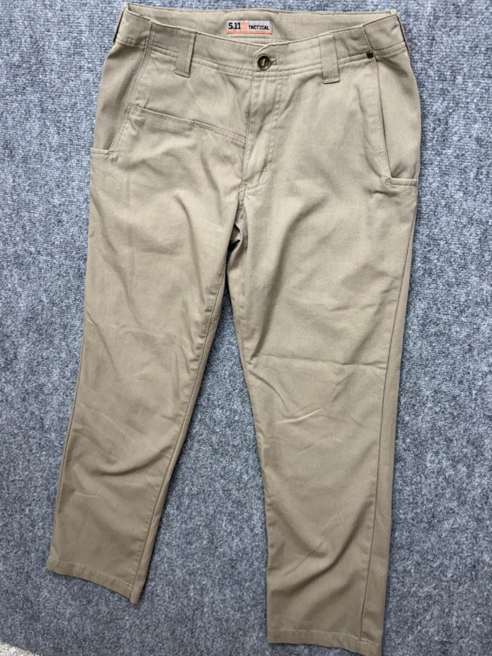 Share 5.11 Tactical Pants Mens Chinos 74481 Khaki Size 30x30 Work Pants - Picture 3 of 12